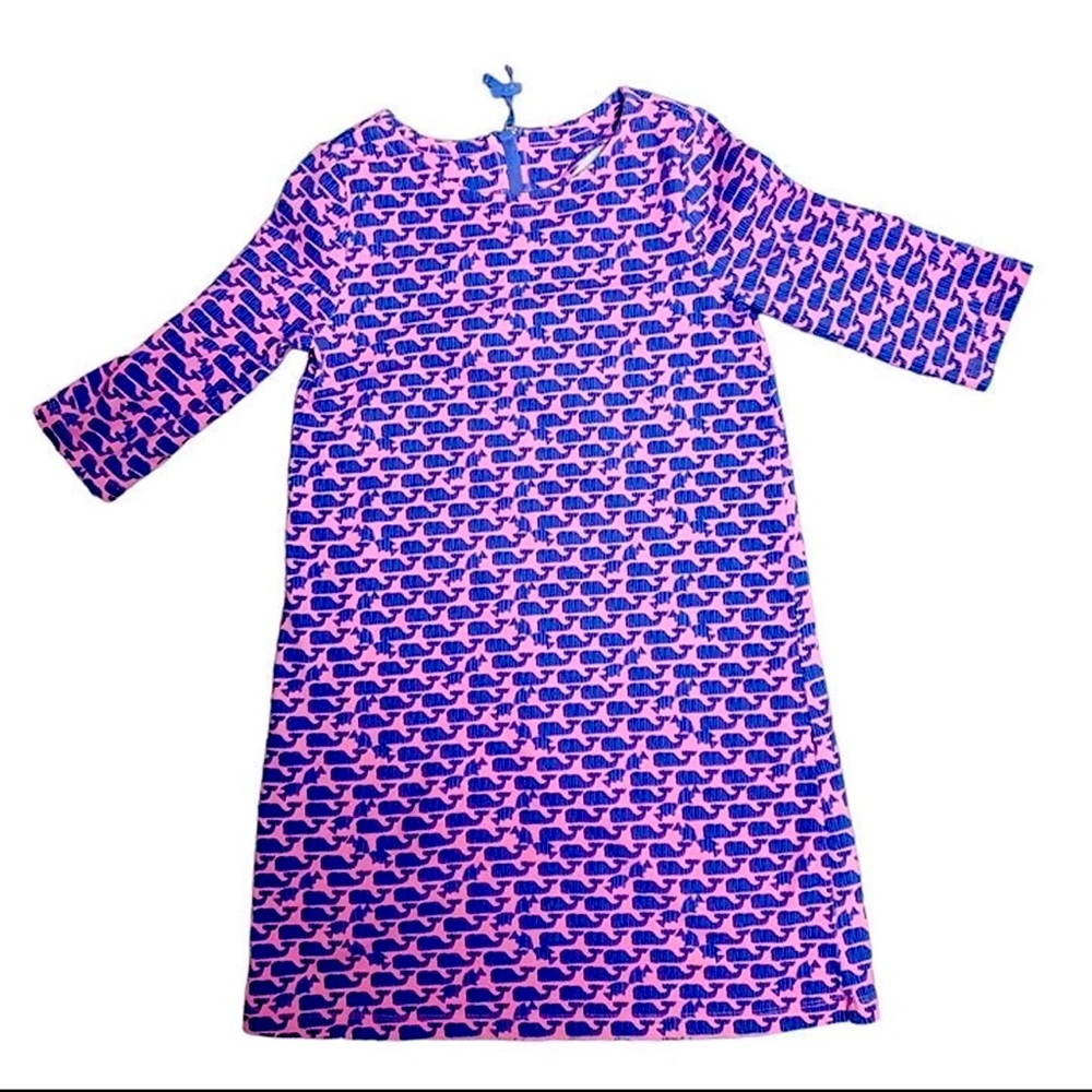 Super cute, vineyard vines boho dress girl size m (10-12)